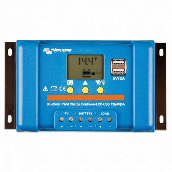 Victron Bluesolar PWM-LCD & USB, 12/24V 10A