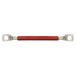 OceanFlex batterikabel förtennad m/kabelskor röd, 25mm²/0,5m
