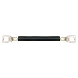 OceanFlex batterikabel förtennad kabelskor svart 35mm² /0,7m