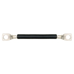 OceanFlex batterikabel förtennad kabelskor svart 35mm² /0,7m