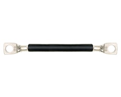 OceanFlex batterikabel förtennad kabelskor svart 50mm² /1,4m