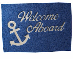 Matta "Welcome Aboard", 40x60 cm