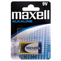 Maxell Alkaline 9V /6LR61-batteri
