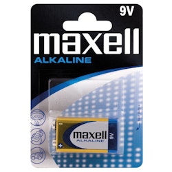 Maxell Alkaline 9V /6LR61-batteri