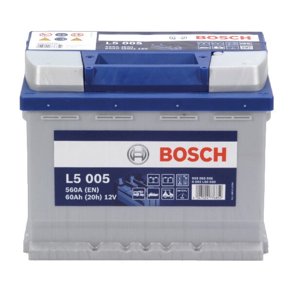 Bosch L5 Dual batteri, 60 Amp