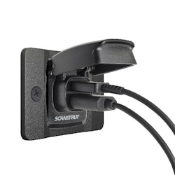 ScanStrut Flip-Pro USB A&C laddare vattentät front