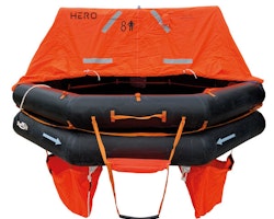 HERO Flottar YACHT SOLAS A kompakt i container, 6 pers