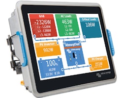 Victron Ekrano GX touch panel