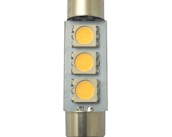 1852 LED pinol/spollampa 37mm 10-36Vdc, 2 st