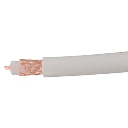 1852 VHF kabel RG213 Ø10mm vit, 100m