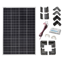 1852 Solcellspaket komplett kit, 160W