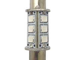1852 LED-lantern pinol/spollampa 37mm 10-36Vdc grön, 2 st