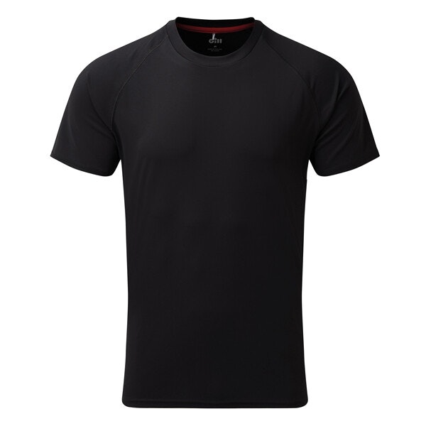 Gill uv010 men's uv tec t-shirt sort str m