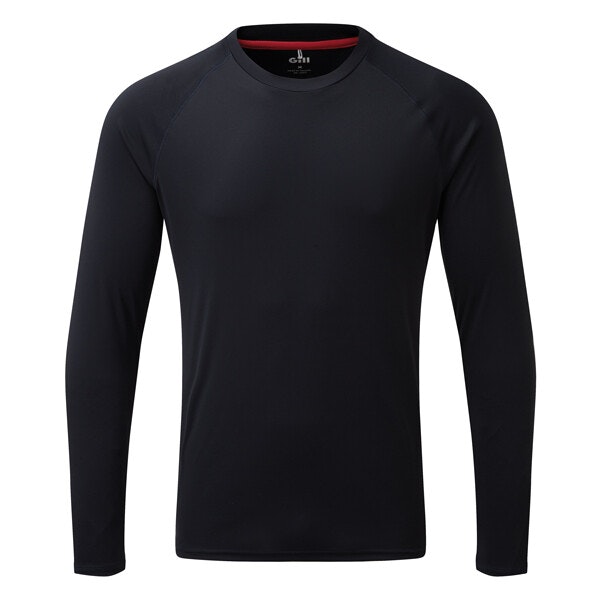Gill uv011 men's uv tec t-shirt lang navy str xl