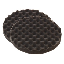 1852 Vax våfflad rondel Ø180mm, svart 2-pack