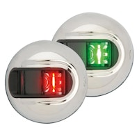 Attwood LED lanternor set sidomonterad styrbord/babord