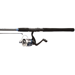 Kinetic allround cc 7 fod fiskestang med hjul og nylon line