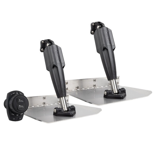 Lenco 9" x 12" standard trim tab kit med pro control assist