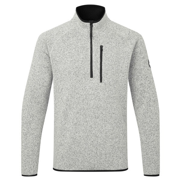 Gill 1500 1/4  lynlås fleece jakke, grå str. 3xl