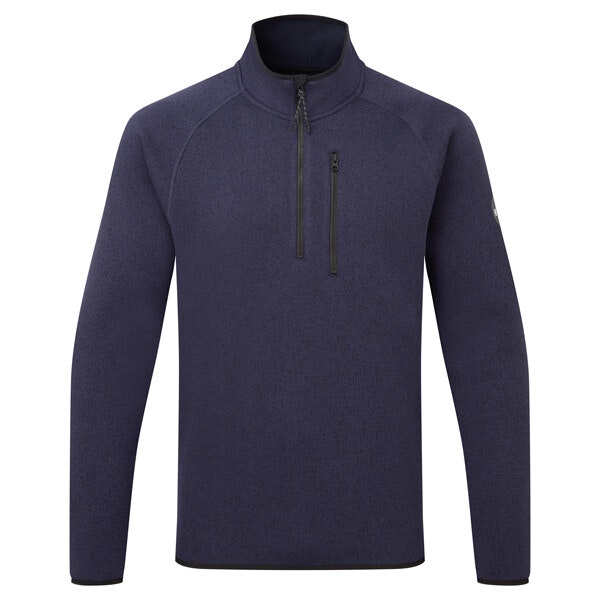Gill 1500 1/4  lynlås fleece jakke, navy str. m
