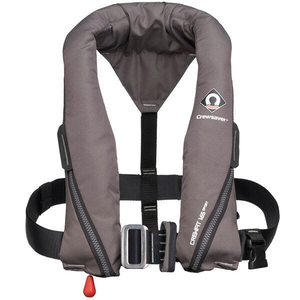 Crewsaver Crewfit 165N Sport grå med soft loop D-ring