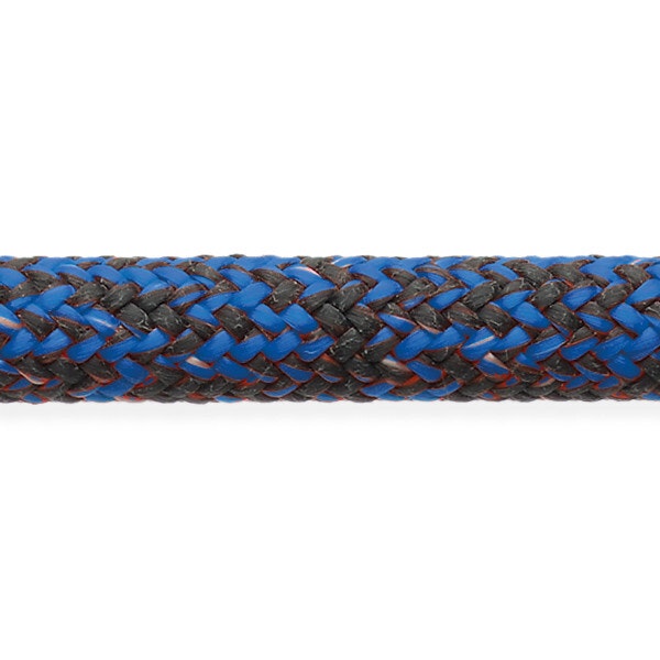 Robline sirius xts dyneema cruising, 6mm blå/sort/hvid  - 1