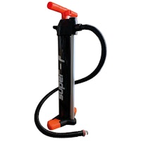 Super-f håndpumpe med manometer til sup 2 bar 2x2100cc sort/