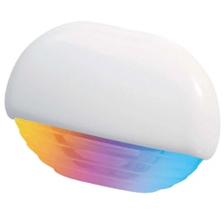 Hella apelo rgb step lys hvid plast