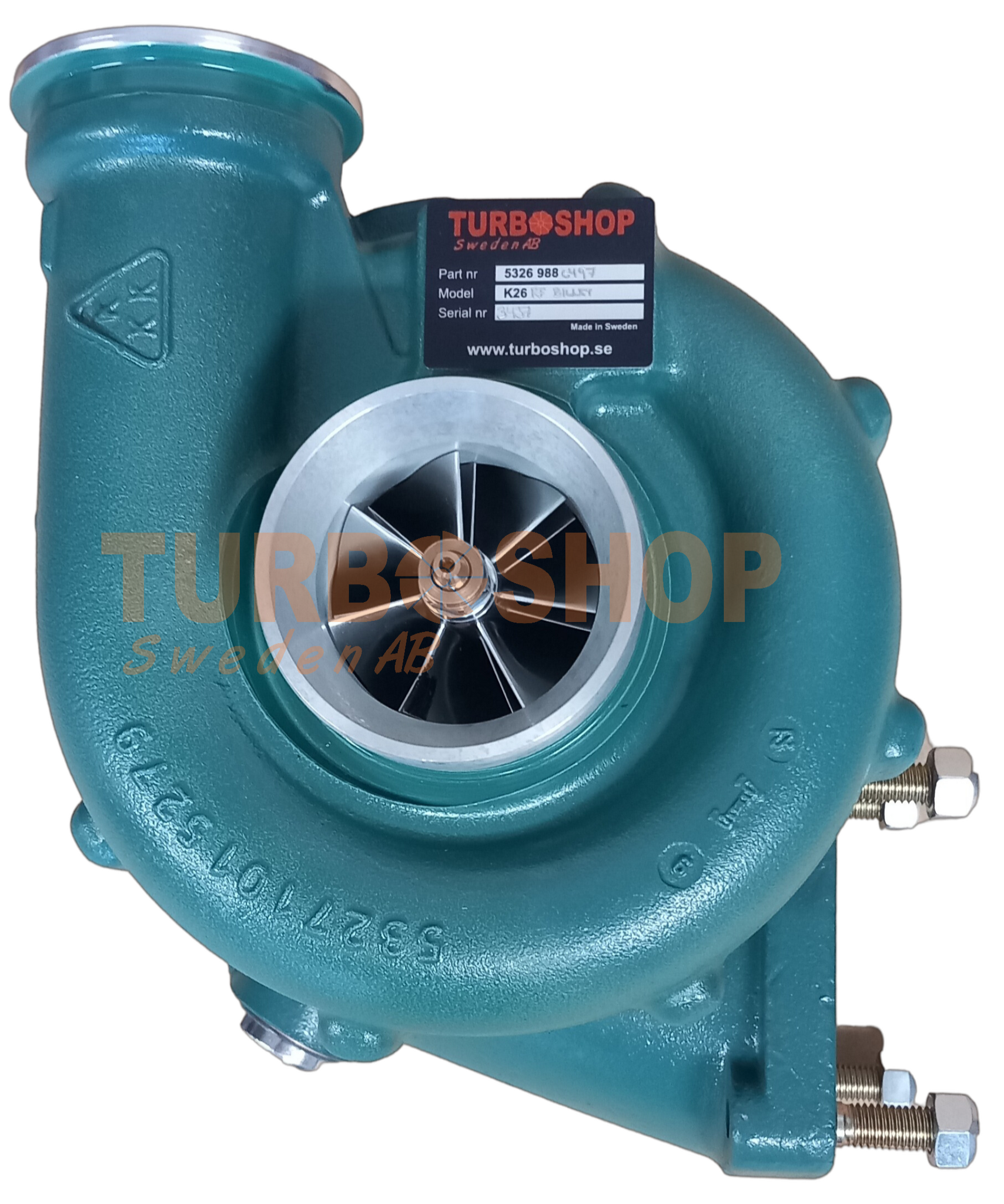 Volvo Penta komplett byteskit Billet upgrade AD41B mfl  OEM : 838697, 860918, 3802061 / 53269886290 RF Hylsa, Billet, Rostfritt avgasknä, avgasklämma & packningssats ( Storsäljare )