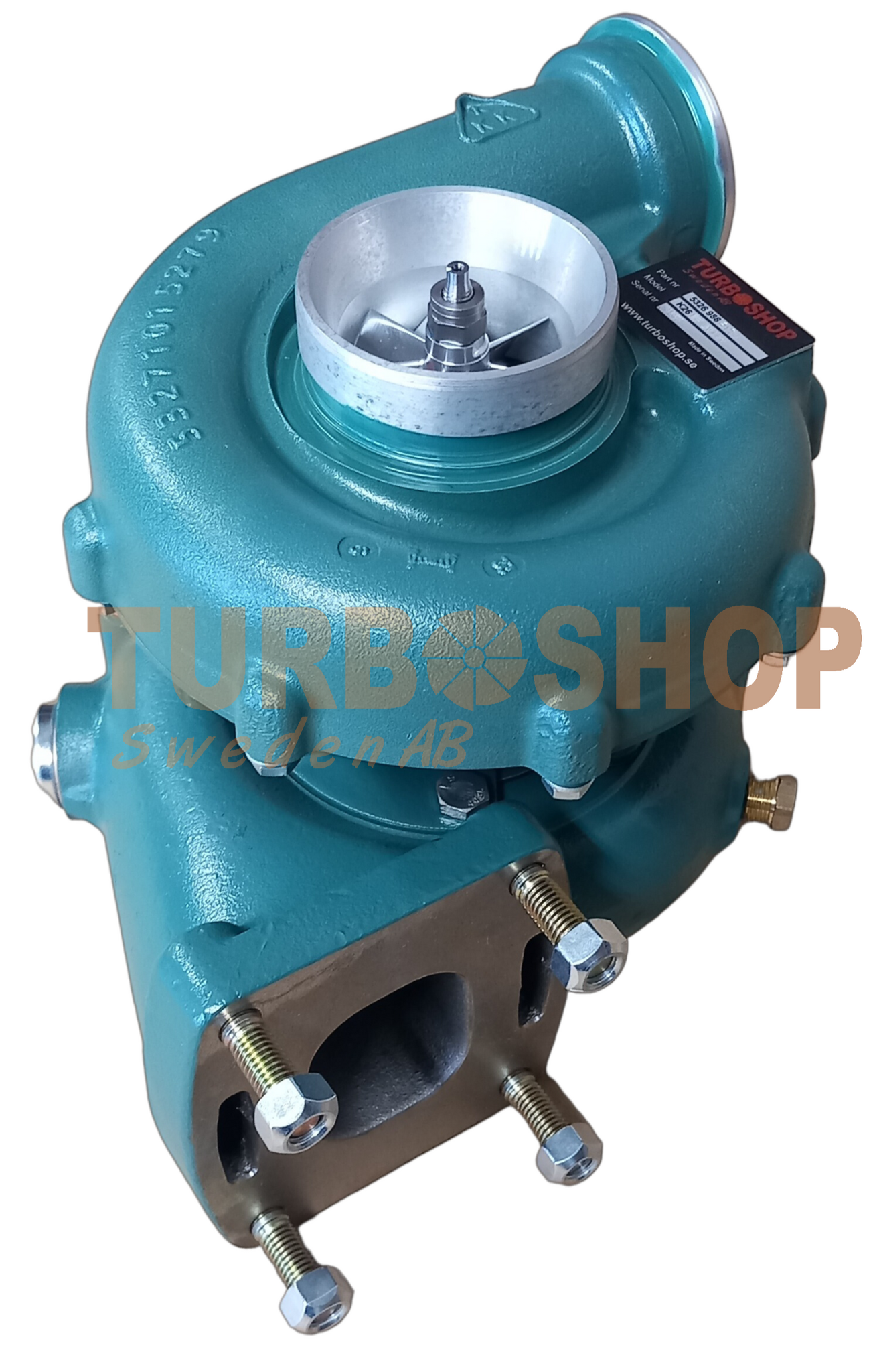 Volvo Penta komplett byteskit AD41 / KAD42  MFL turbo 861260 / 53269886497 ,avgasknä,avgasklämma & packningssats ( Storsäljare )