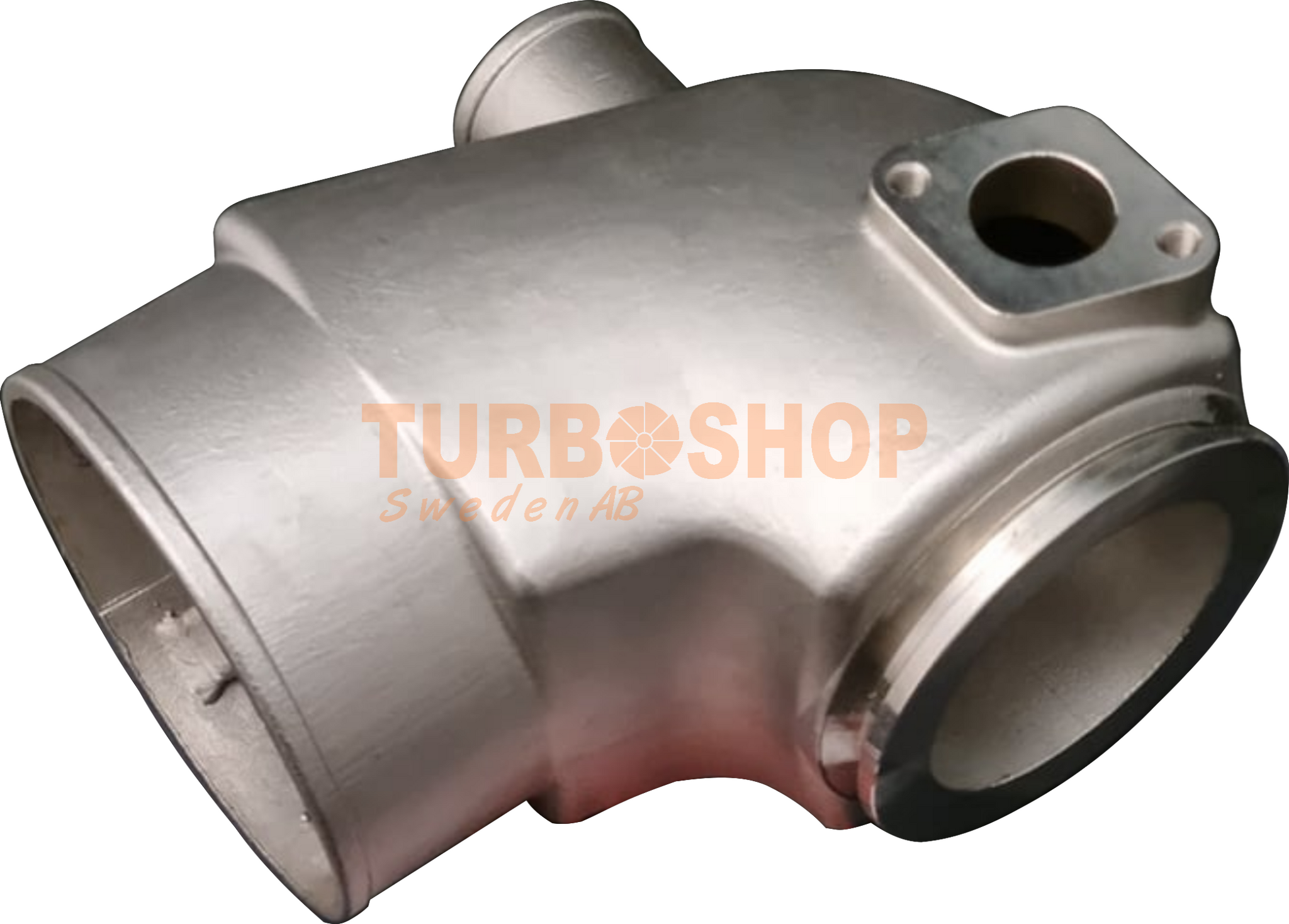 Volvo Penta komplett byteskit Billet upgrade  turbo 860352R / 53269886496,RF hylsa, billet, RF avgasknä, avgasklämma & packningssats