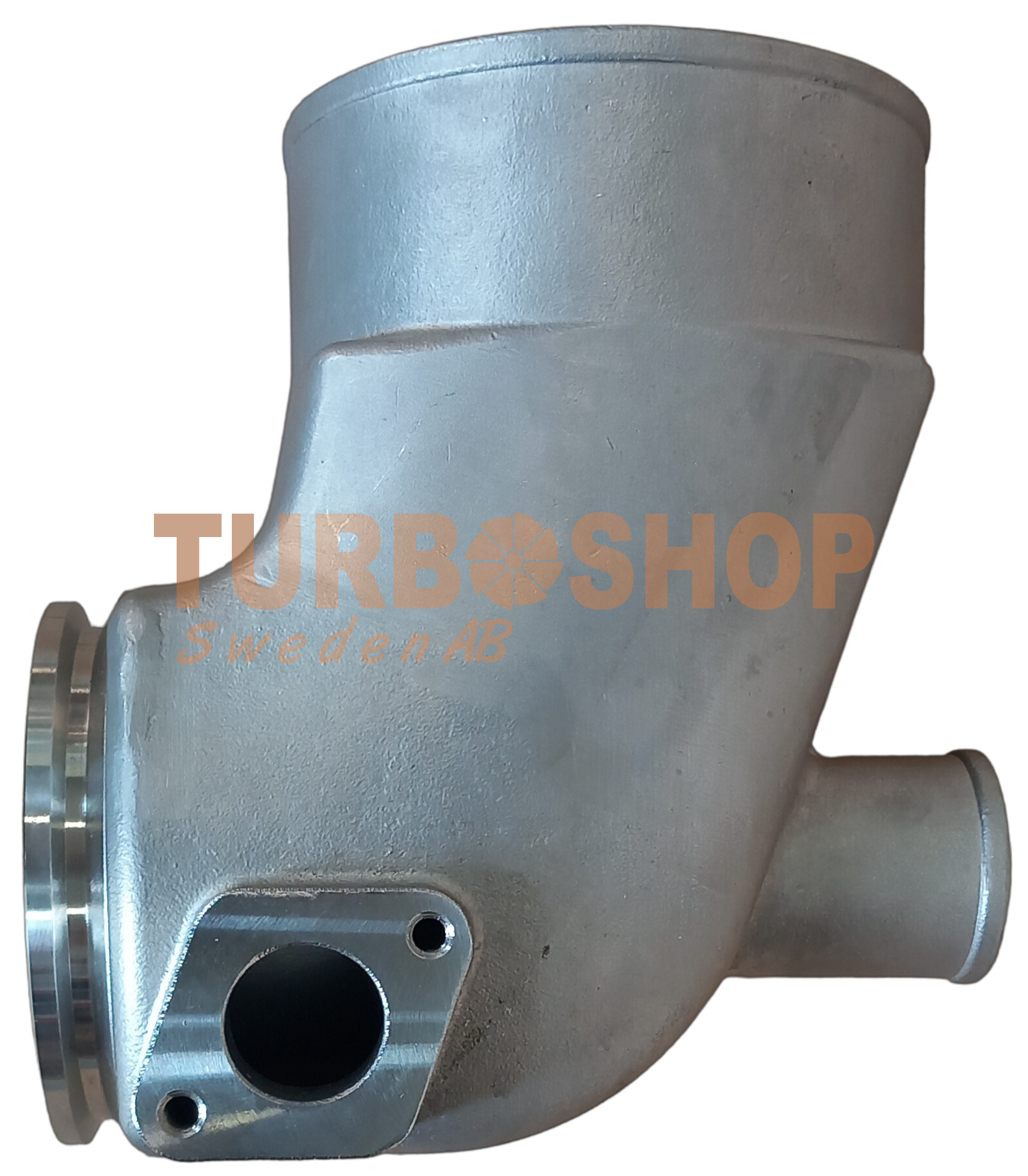Volvo Penta komplett byteskit Billet upgrade  turbo 860352R / 53269886496,RF hylsa, billet, RF avgasknä, avgasklämma & packningssats