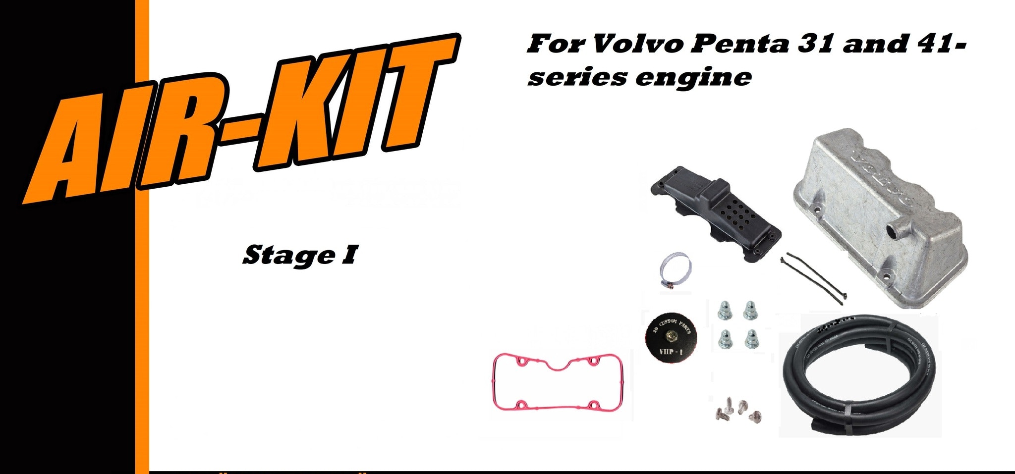 Air-kit "STAGE I" Volvo Penta 31-41 A-B motorerna