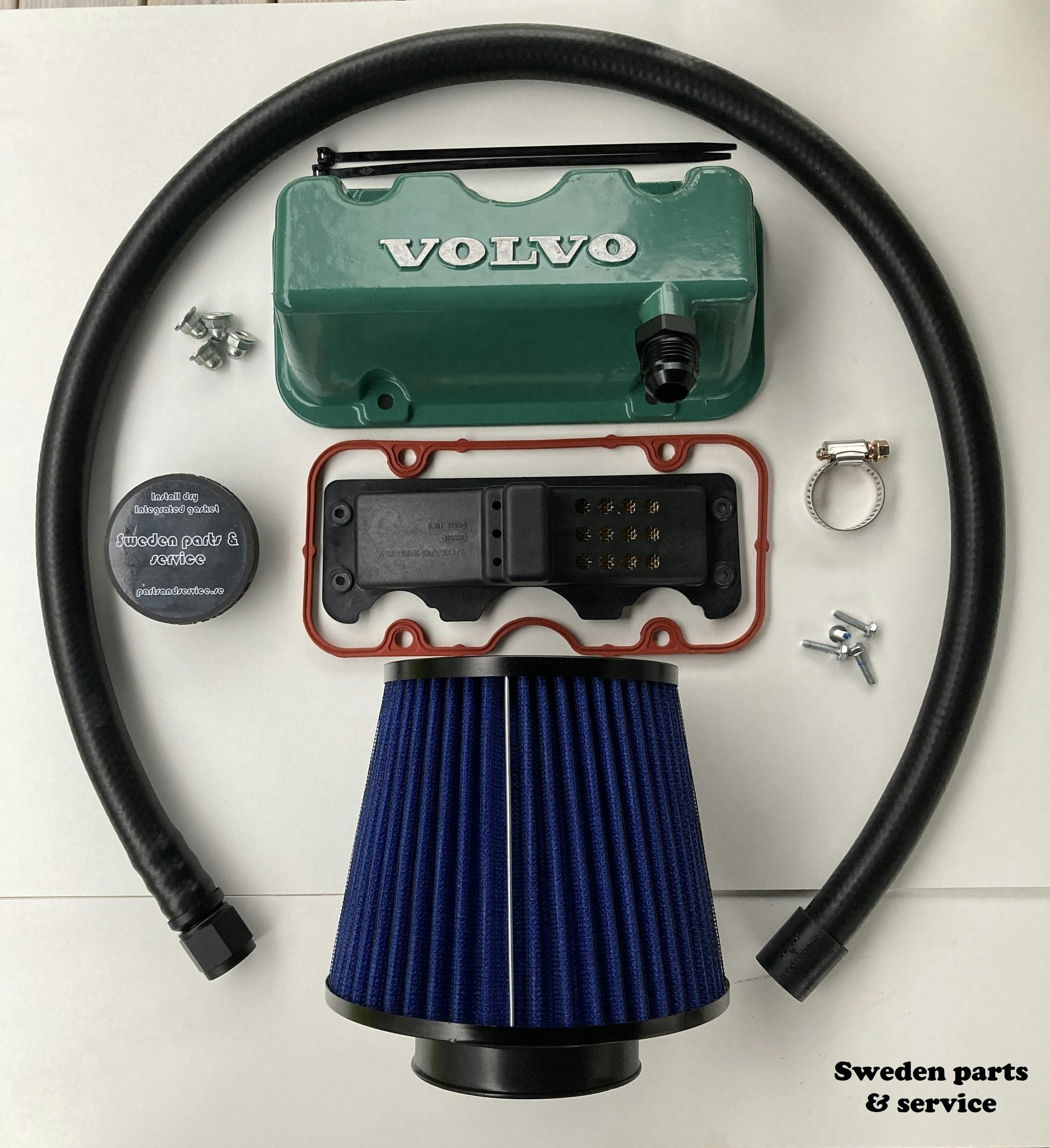 Air-kit "STAGE III" Volvo Penta 31-41 A-B motorerna ( Med luftfilter )