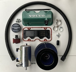 Air-kit "STAGE IIII" Volvo Penta 31-41 A-B motorerna ( inkl catch tank + luftfilter )