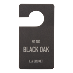 Scented Tag - Black Oak  L:A BRUKET