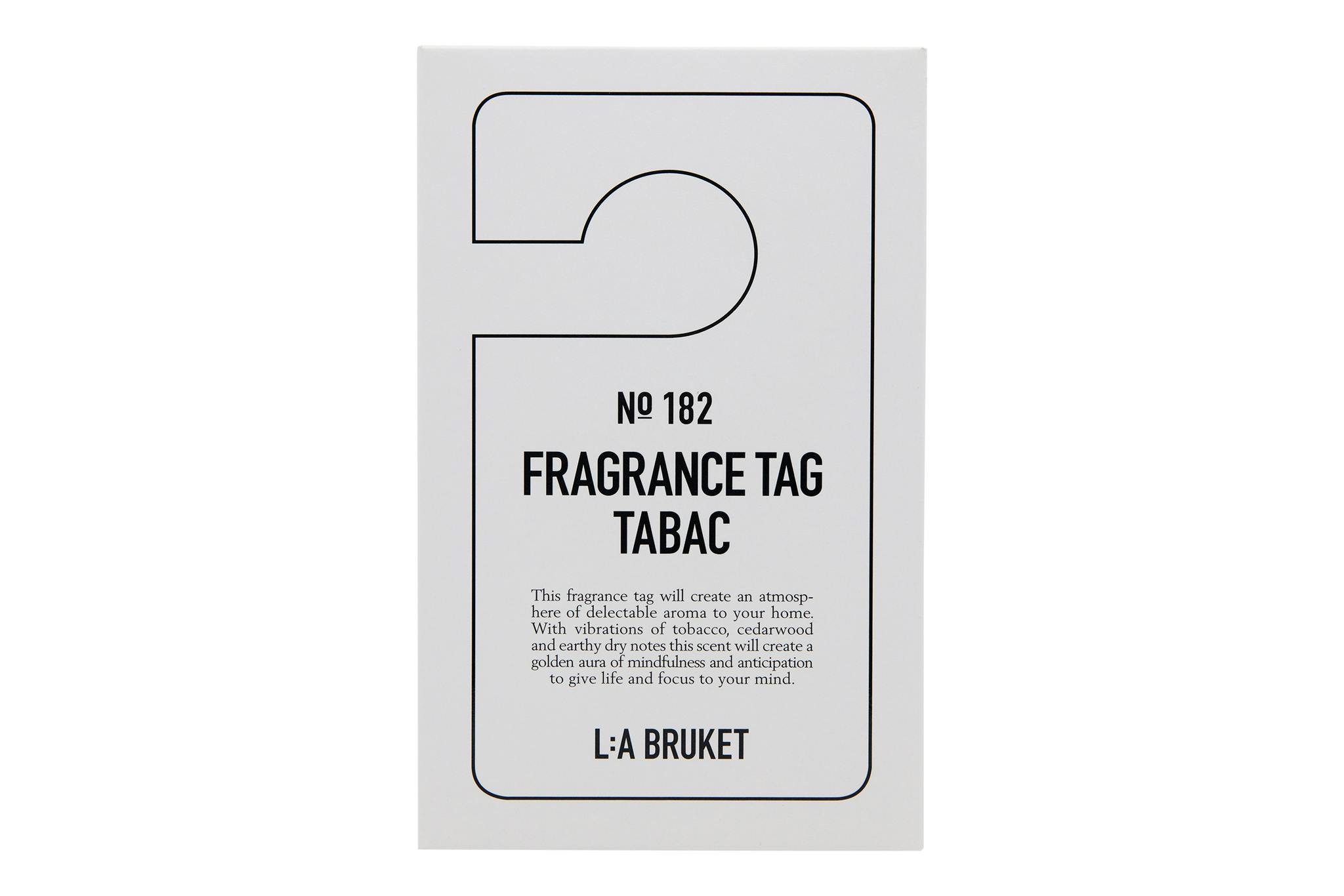 L:A Bruket diffuser, room diffuser,Tabac, scent diffuser, organic, Nordic style, scented tag, wardrobe scent