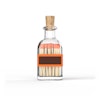 coloured matches, glass bottle, stylish home, great gifts, orange matches, refillable