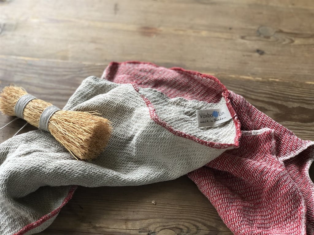 100% linen, dishcloth, made in sweden, washable dishcloth, sustainable products