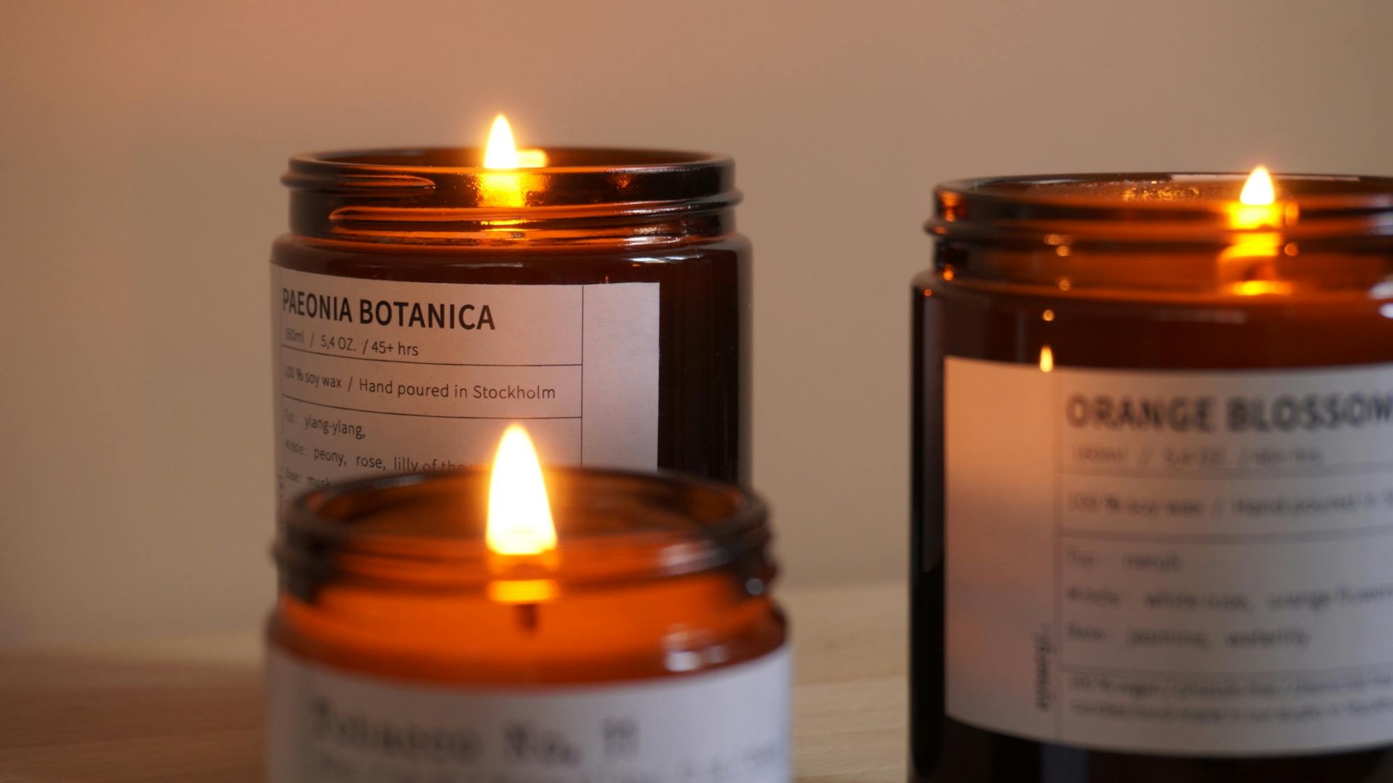 Apothecary Jar Candle SYNERGY STOCKHOLM - Bare Nordic Beauty