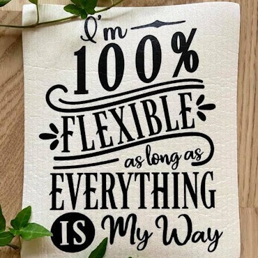 Disktrasa - I'm 100% flexible as long as everything is my way -