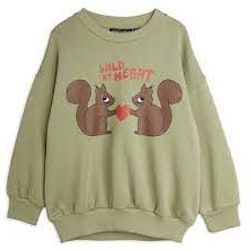 Wild At Heart Sweatshirt - Grön Stl.80/86 -