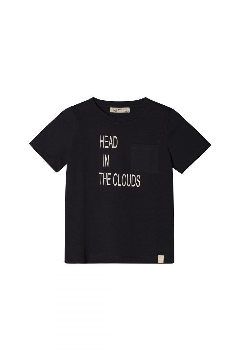 Indio T-shirt - Beige/Svart - Stl. 86/92-110/116 -