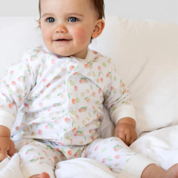 Pyjamas Baby från Charlie Tells med Äpplen Stl. 62/68