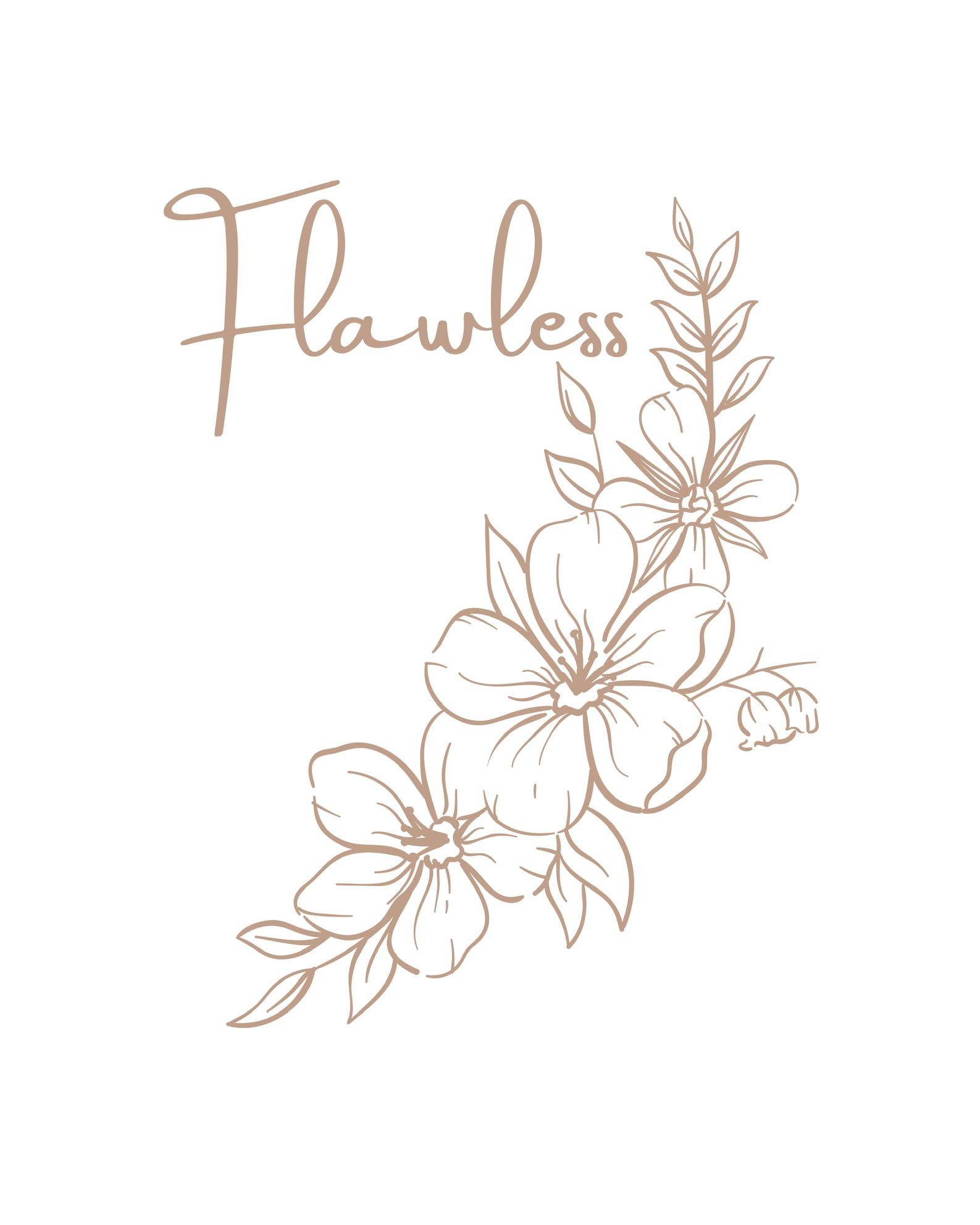 Flawless - Textiltryck -