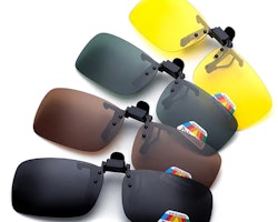 Clip on/Flip Up - Solglasögon - Polarized -  (2/3 Pack)