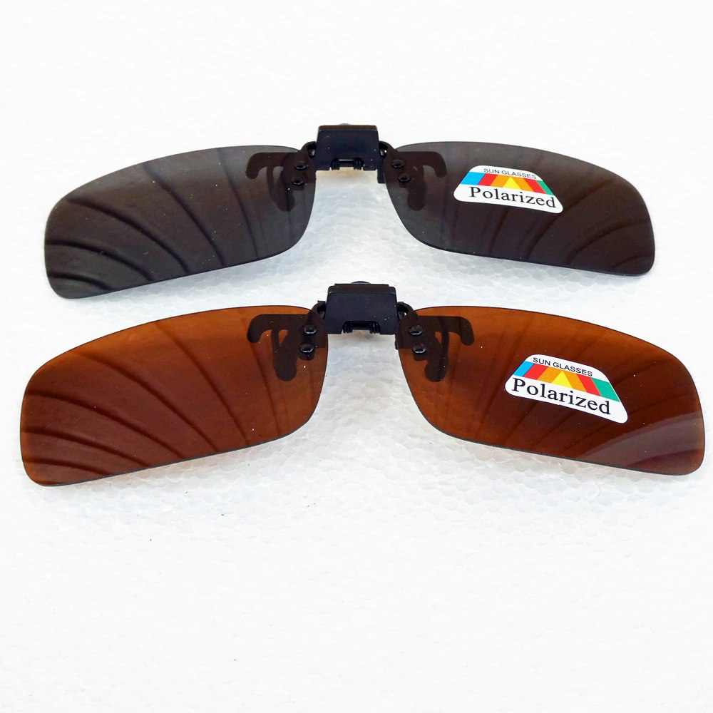 Clip on/Flip Up - Solglasögon - Polarized -  (2-3 Pack)