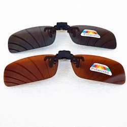 Clip on/Flip Up - Solglasögon - Polarized -  (2-3 Pack)