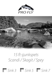 Pro Fly 15´ft - Scandi - Skagit - Spey - Sink3/5/7