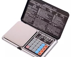 Pocketvåg Deluxe + Miniräknare 500g/0.01g